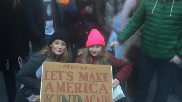blake lively women's march