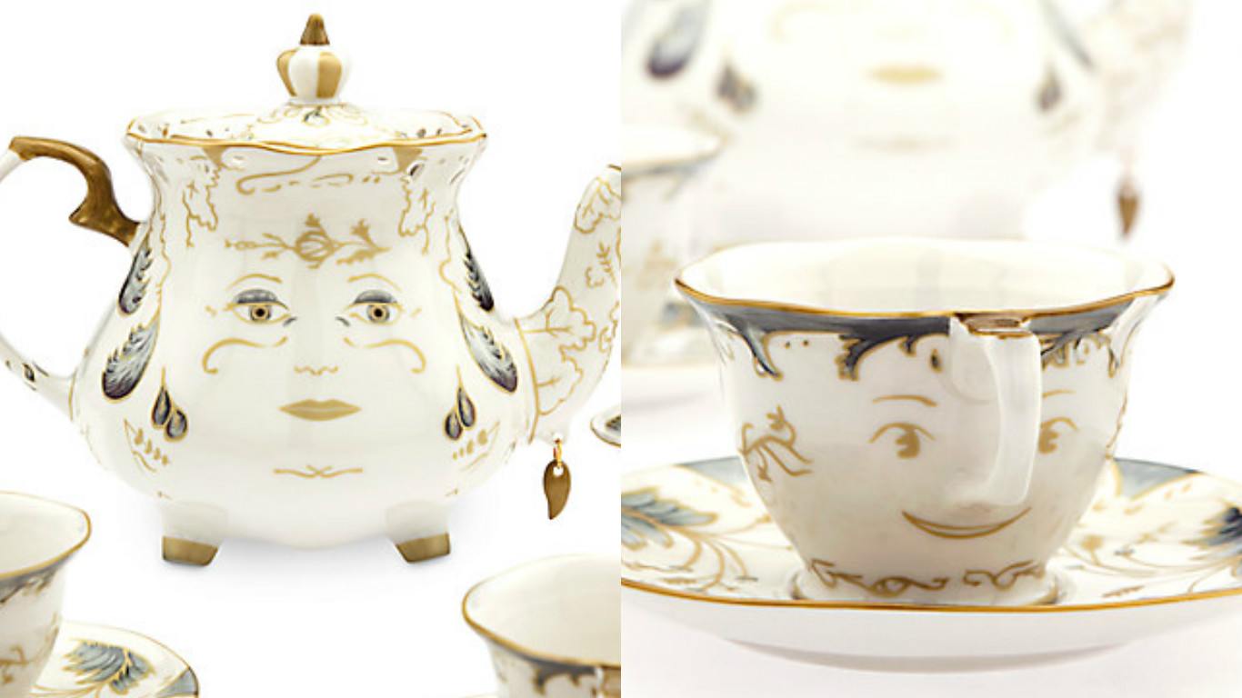 Disney Coffee Cup Set - Beauty and the Beast