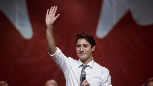 Canadian Prime Minister Justin Trudeau