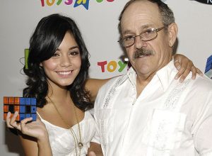 Vanessa Hudgens Celebrates Father?s Day with the Launch of Techno Source?s Rubik?s Revolution at Toys ''R'' Us Times Square