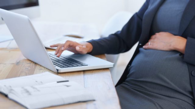 Working for the baby's future