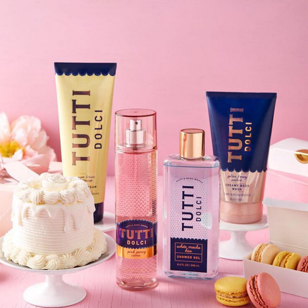 Bath and Body Works newly revamped Tutti Dolci line will have you