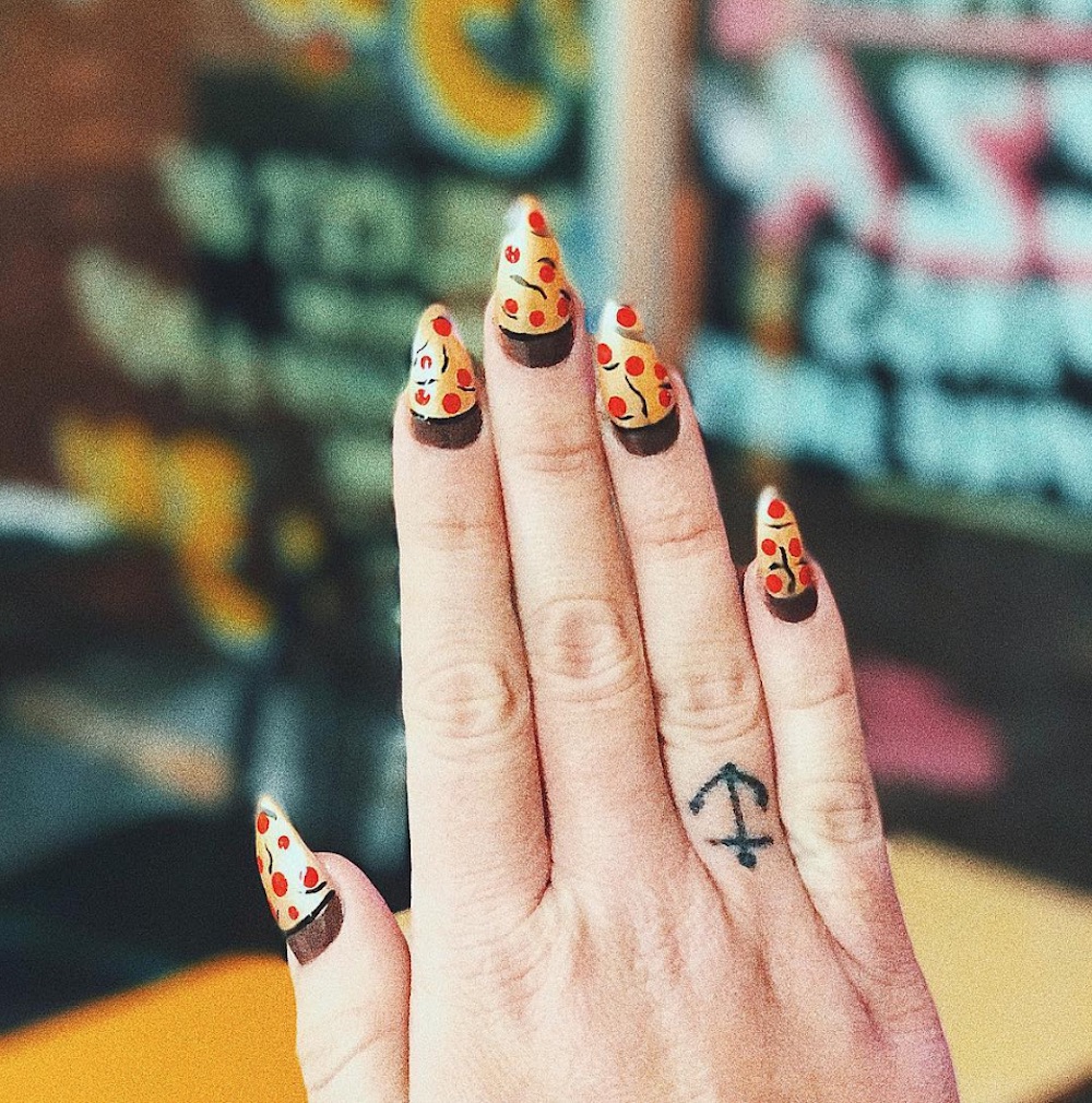 Pizza In SPACE ✦ Nail Wrap ✦ 22-tip Set – Espionage Cosmetics