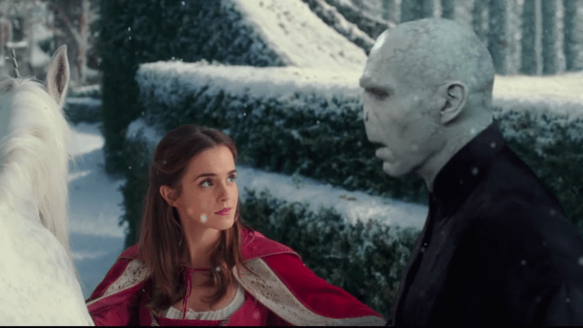 belle and voldemort mashup