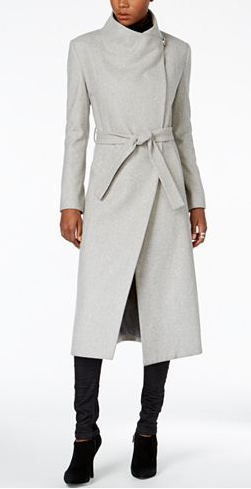 Fencer melton clearance wool maxi coat