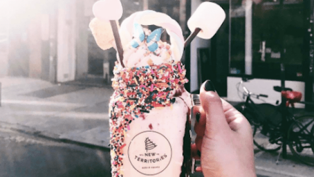 unicorn milkshake