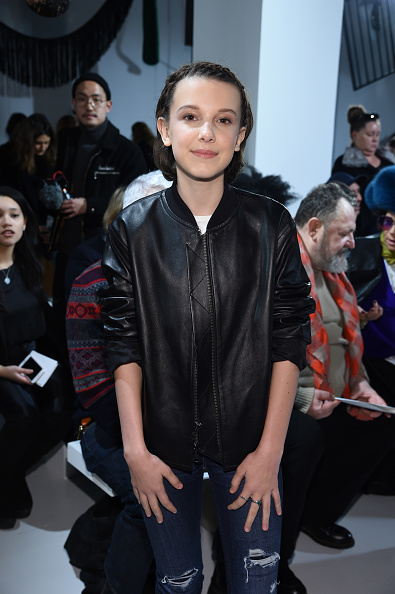 Was Millie Bobby Brown actually the coolest person at the Calvin Klein  show? Yes, she was - HelloGigglesHelloGiggles