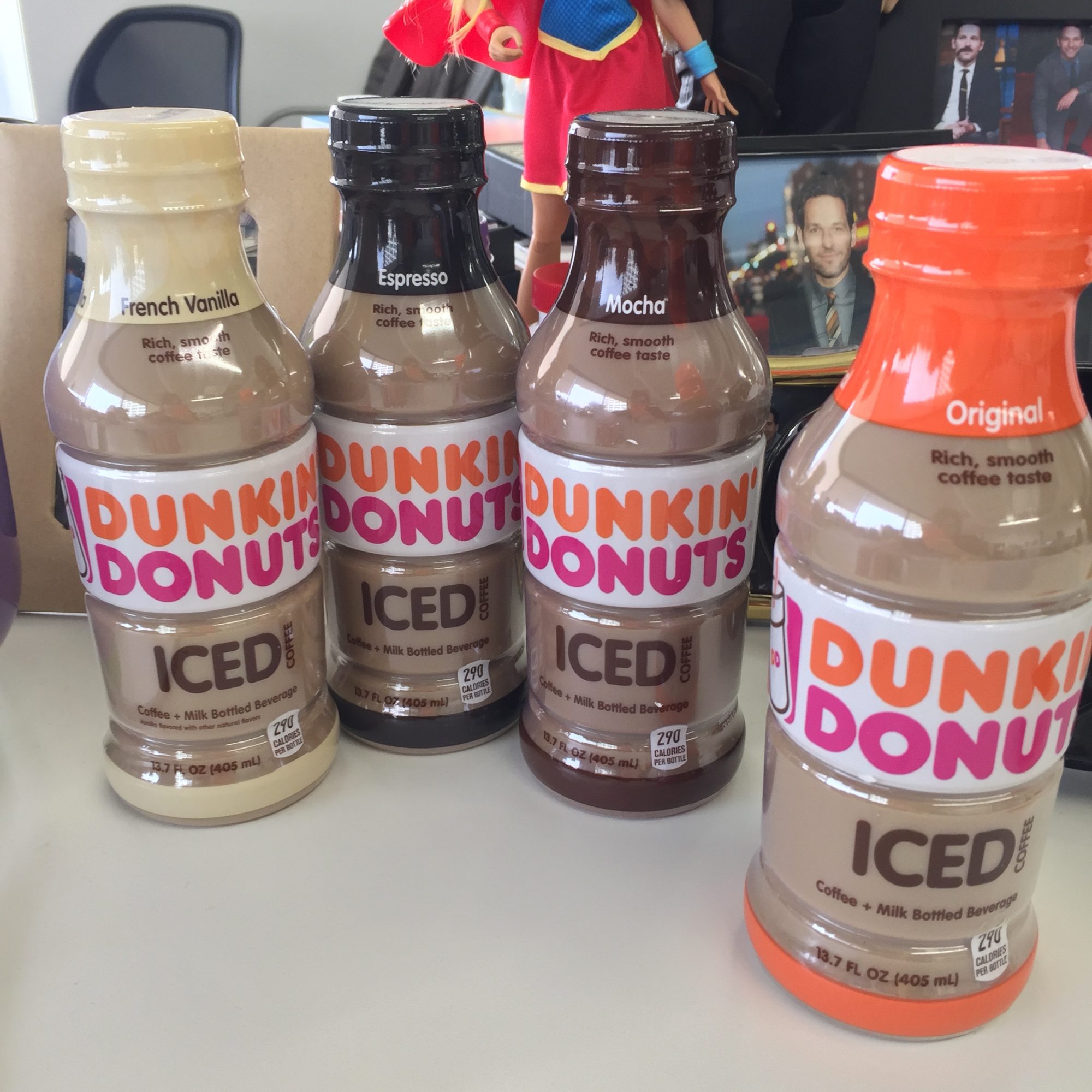 Dunkin' Original, Iced Bottled Coffee Drink, 13.7 fl oz 