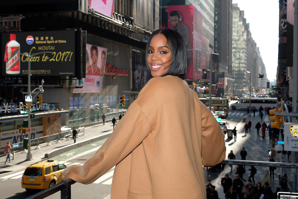 Kelly Rowland said she and Kanye West go to Fashion Week in part for ...