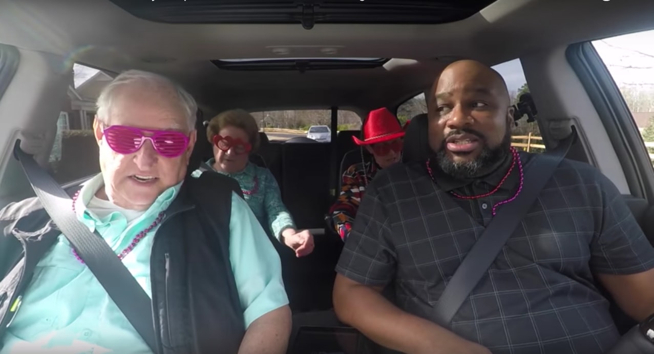 A bunch of senior citizens slayed their own Valentine's Day themed game ...