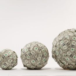 Growing balls of money