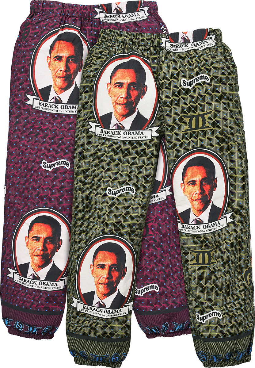 Supreme's latest collection is making us miss Obama even more