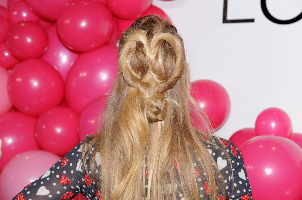 DIY Heart Shaped French Braids Hairstyle