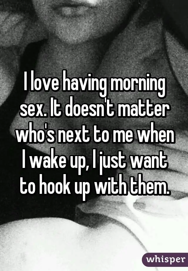 Wake Up Sex