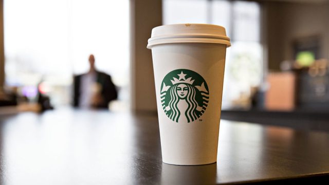 A Starbucks customer received a cup with a racial slur on it.