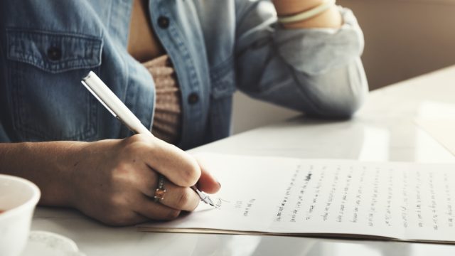 writing letter