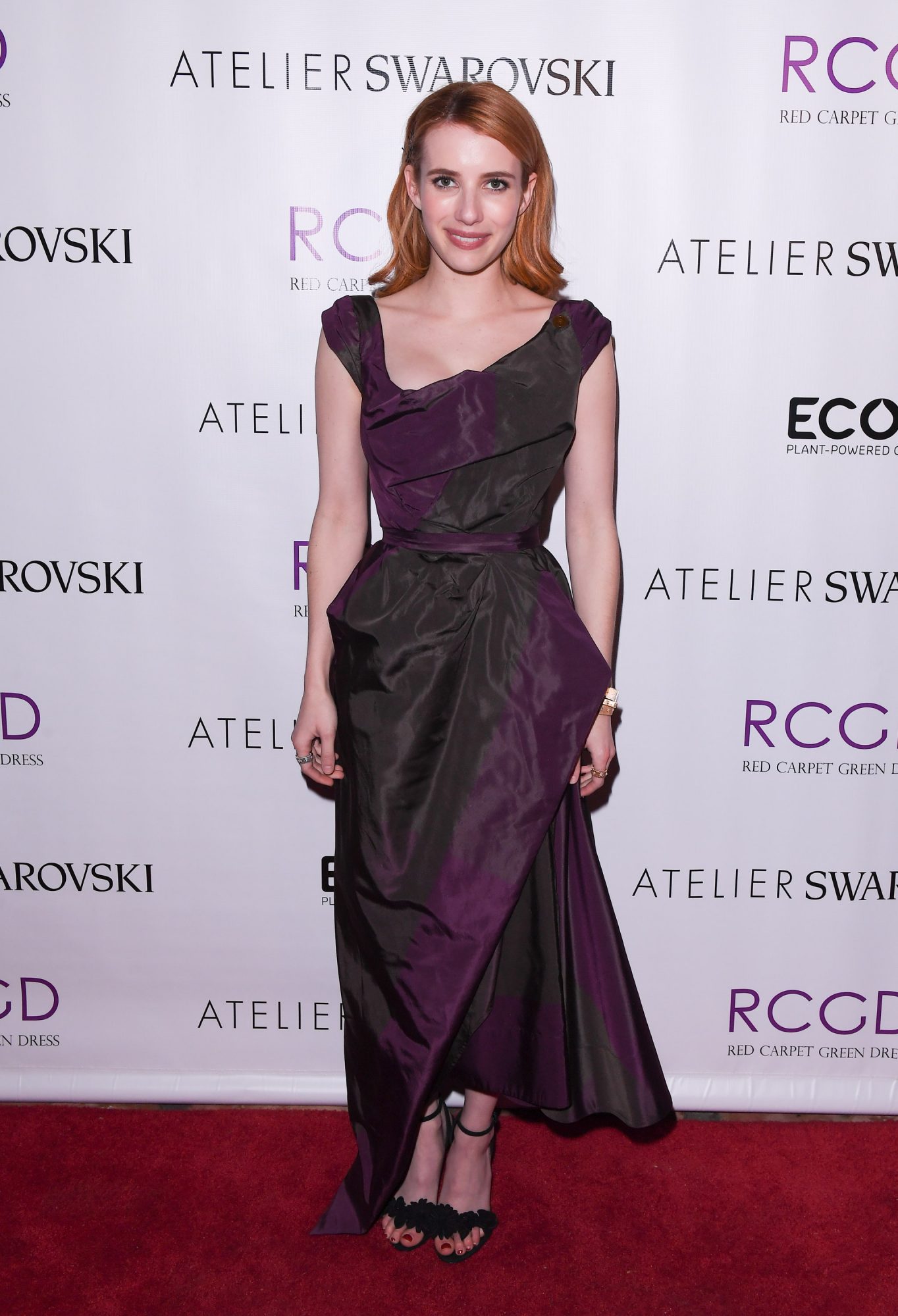 Emma Roberts' dress looks like something Ursula would wear to steal ...