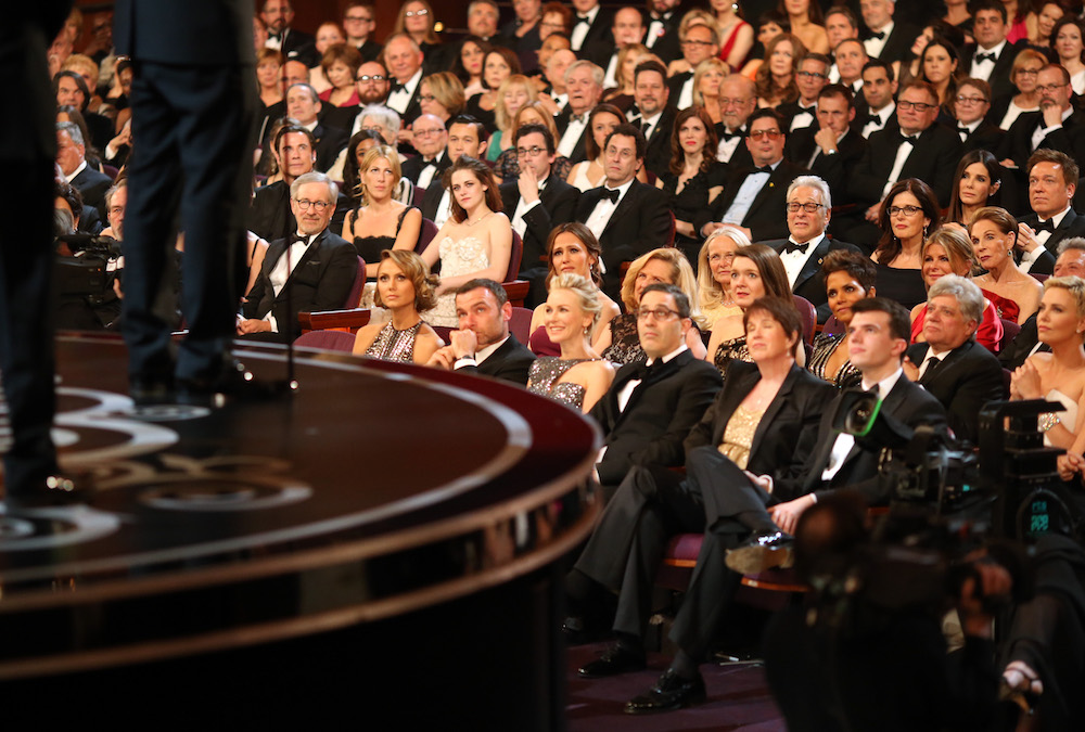 It's our dream to be an Oscars seatfiller, and for this guy it came