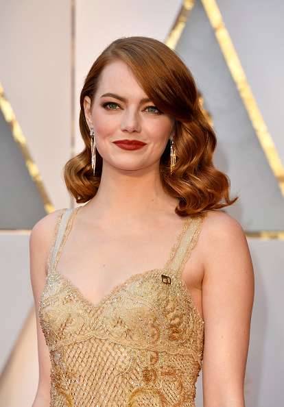 Emma Stone's Dazzling Oscars Gown Took 712 Hours to Design: Get