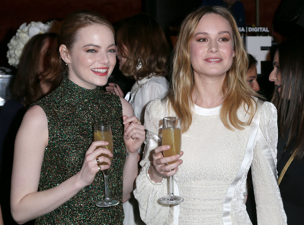Brie Larson & Emma Stone's Oscars heart to heart will make you want to ...