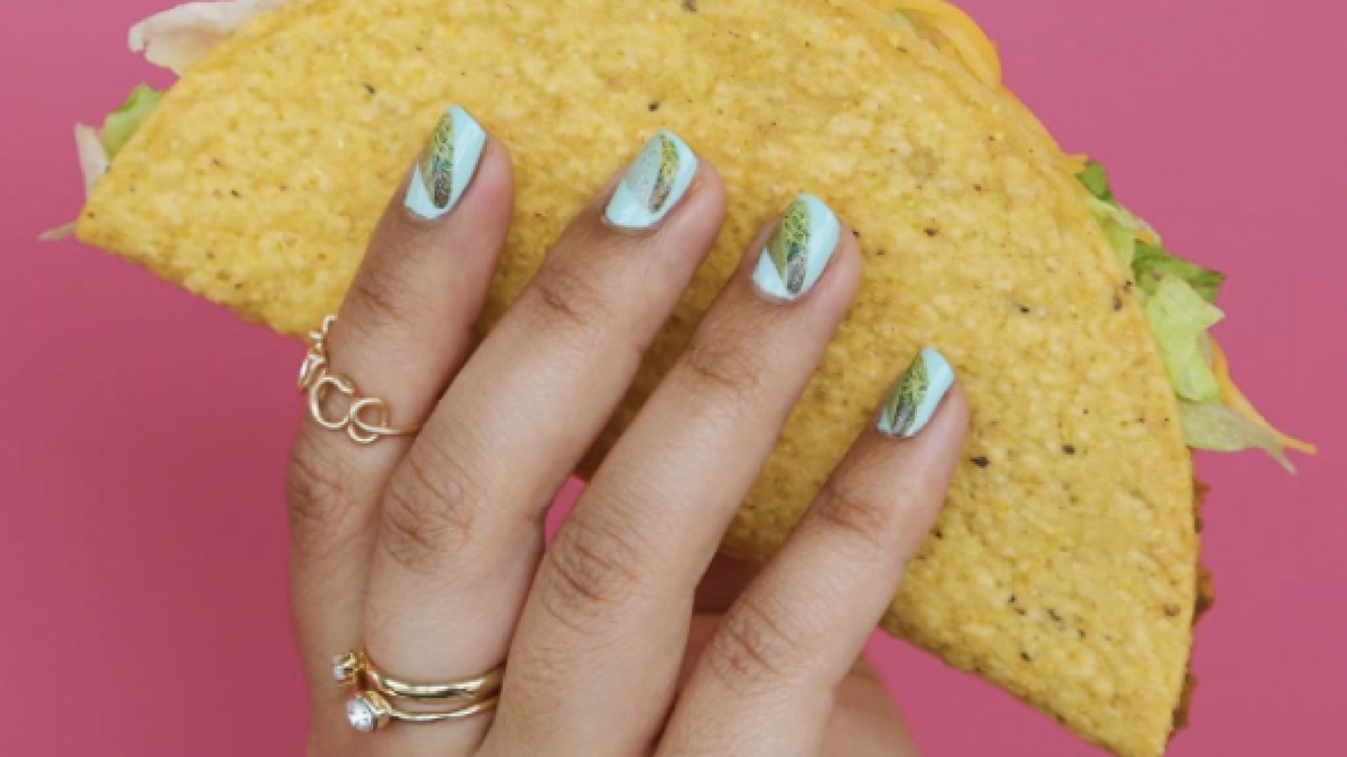This bride made her wedding gown out of Taco Bell wrappers, is an