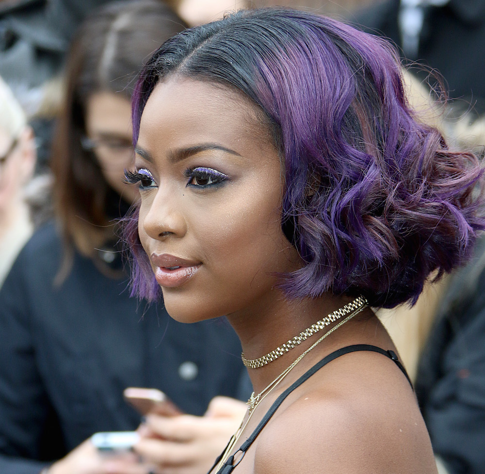 Best news ever — you can now get Justine Skye's EXACT shade of purple ...