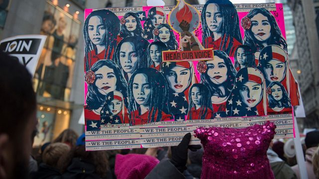 Picture of Women's March Sign