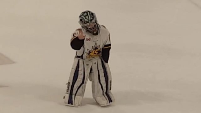 hockey goalie dances