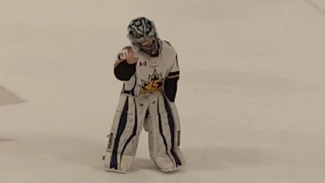 hockey goalie dances