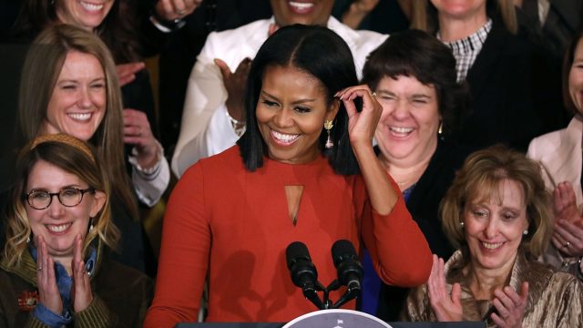 Michelle Obama Delivers Final Speech At The White House