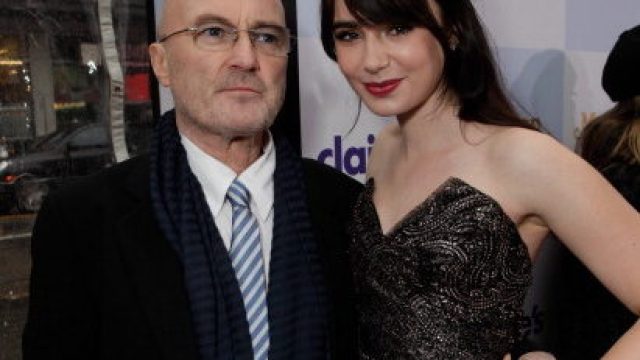 Lily Collins, Phil Collins