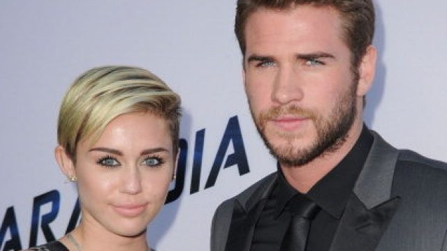 Miley Cyrus and Liam Hemsworth