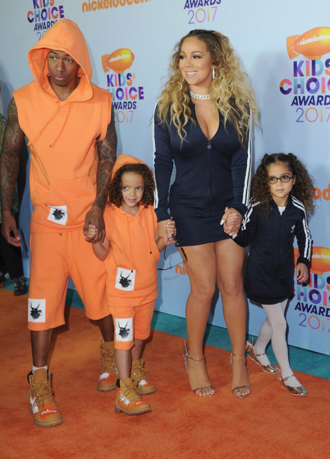 Twins, Carseats & Red HeelsMariah Carey & Nick Cannon Take A Stroll -  theJasmineBRAND