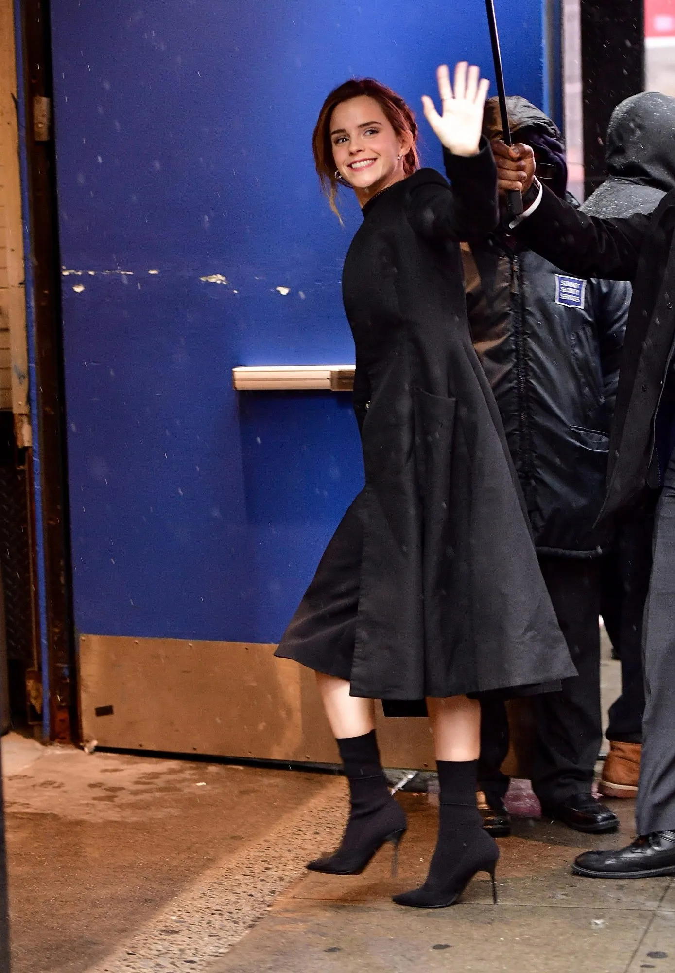 Let's take a moment to discuss Emma Watson's super witchy boots ...