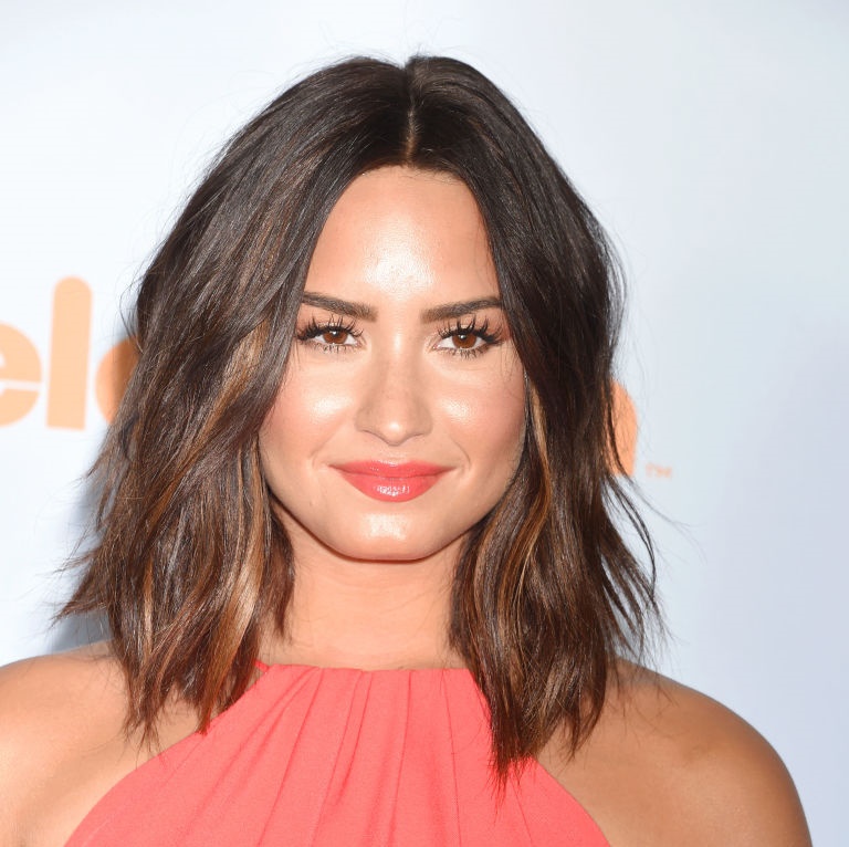 Demi Lovato glowed as she talked about celebrating her 