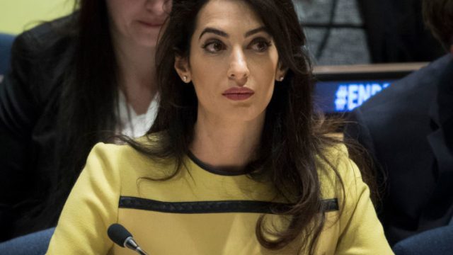 Amal Clooney Addresses UN High Level Event On Bringing ISIL To Justice