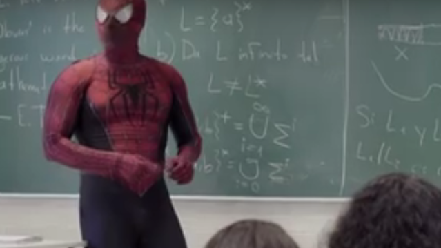 spider-man teacher
