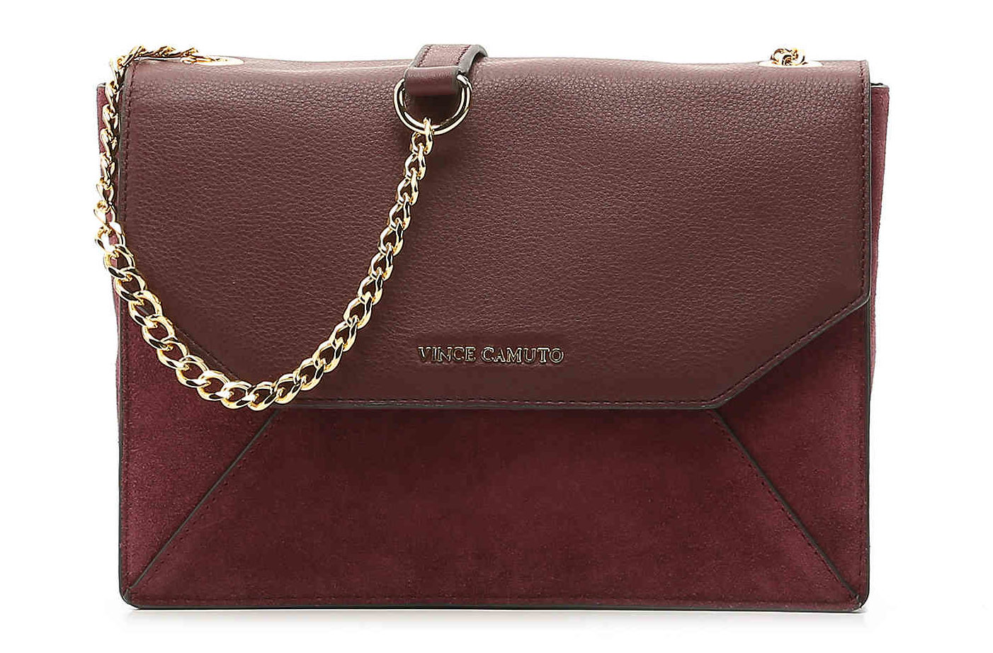 Chanel Burgundy Calfskin Flap Bag with Enamel Handle - Kate Middleton Bags  - Kate's Closet