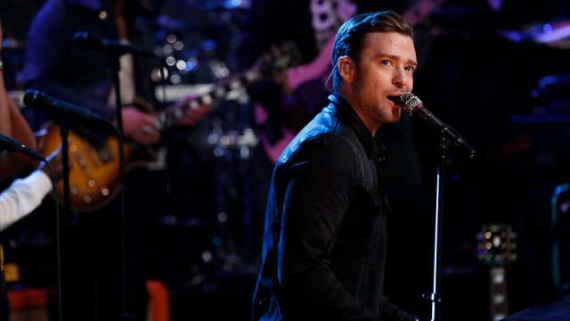justin timberlake performs on Late Night with Jimmy Fallon