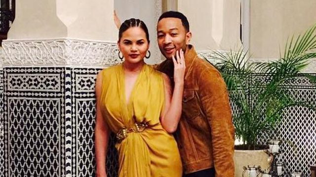 Chrissy Teigen and John Legend