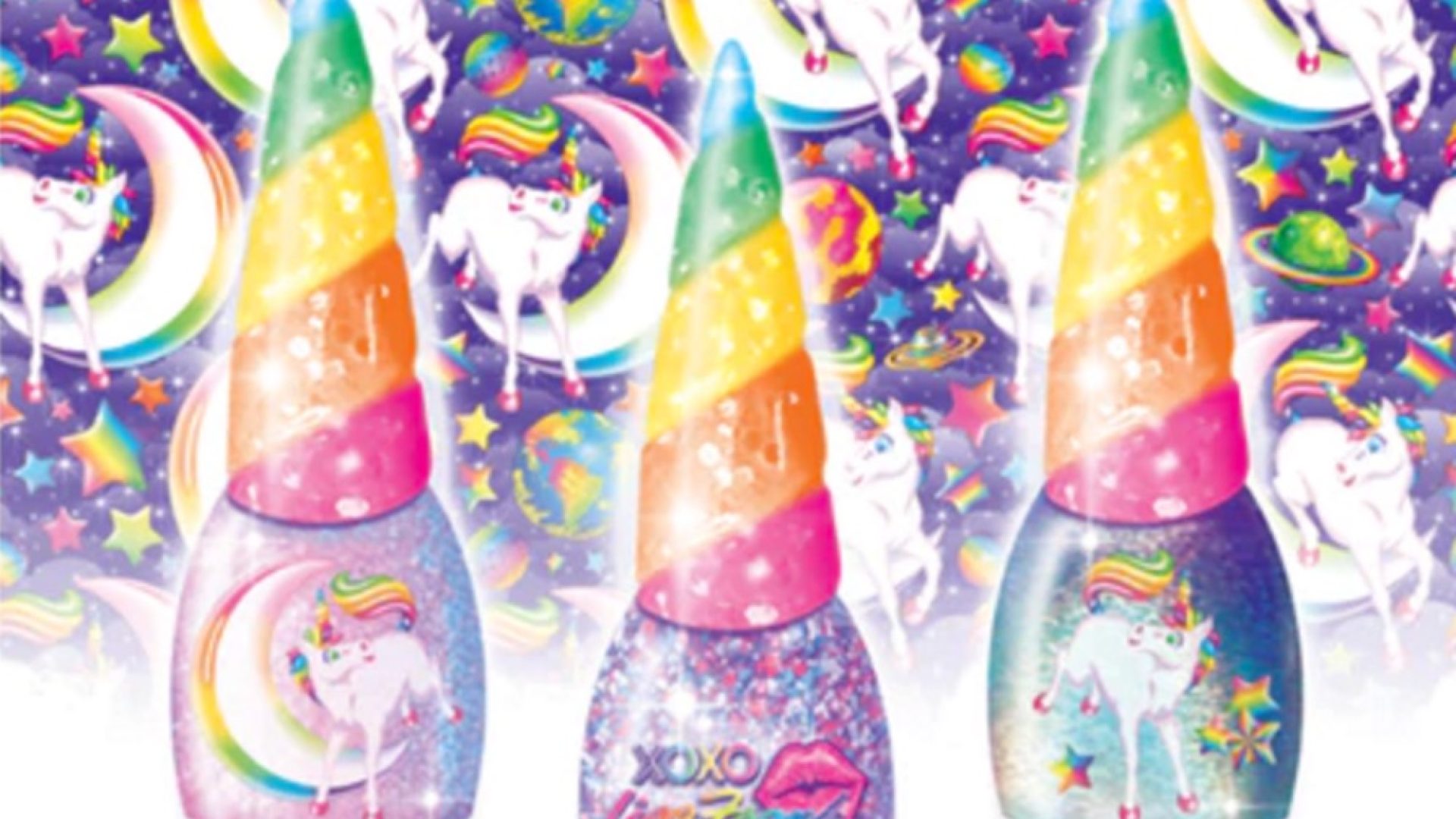 9. Lisa Frank Rainbow Panda Nail Design - wide 5