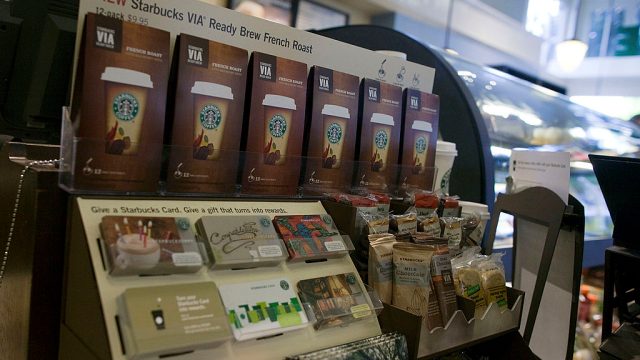 Starbucks gift cards