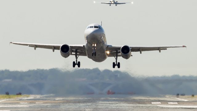 American Airlines landing