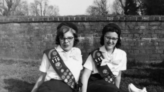 retro girl scouts