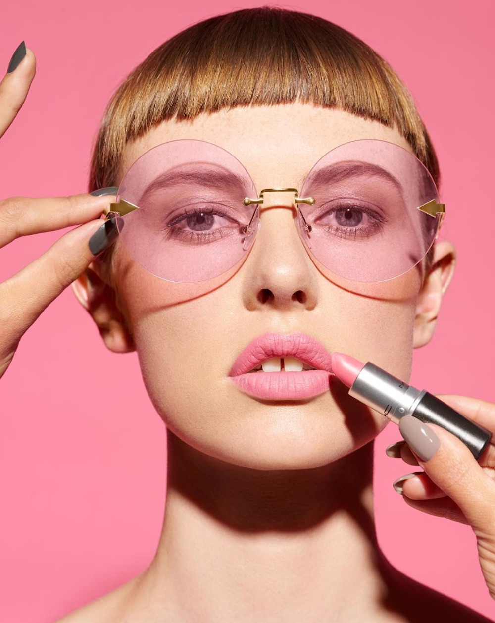 Karen Walker S New Collection Allows You To Sport Eyeshadow Without   Sunglasses 