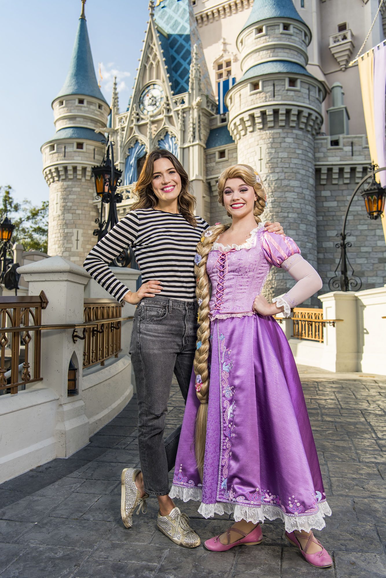 Just like the princess she is, Mandy Moore had the best birthday ever at  Disneyland - HelloGigglesHelloGiggles