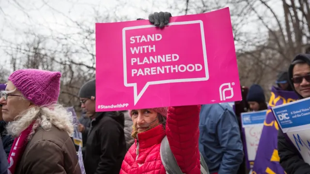 Planned Parenthood supporter