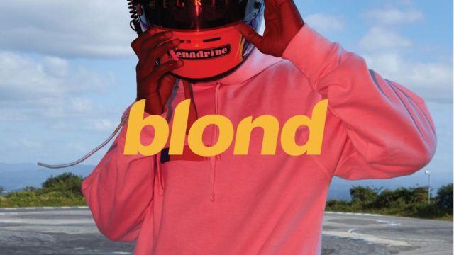 frank ocean blond album cover