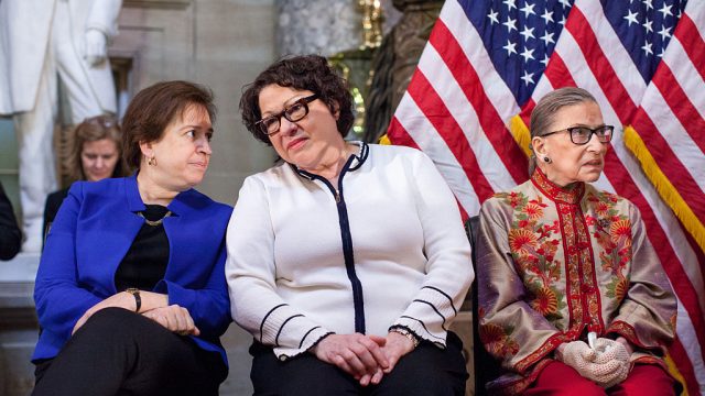 U.S. Supreme Court Women Justices Are Honored On Capitol Hill For Women's History Month