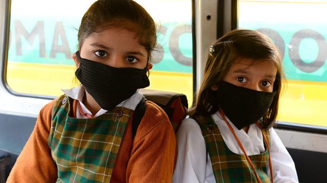 INDIA-ENVIRONMENT-POLLUTION-SCHOOLS